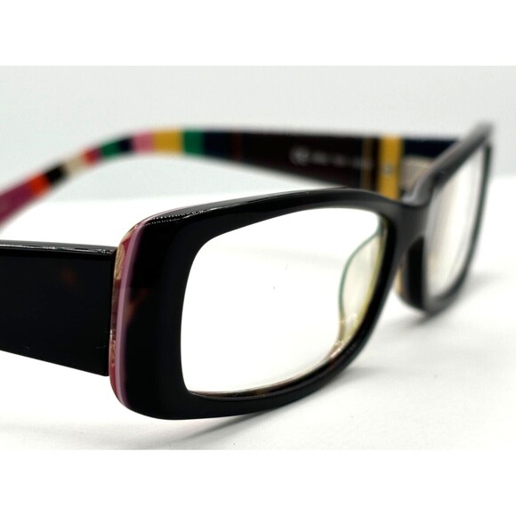 Kate Spade KSR02 TS10 51-16 Eyeglasses Frames Only Dk Tortoise MultiColr Stripe - Picture 6 of 16